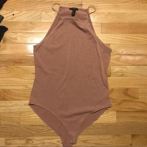 High-neck body suit
